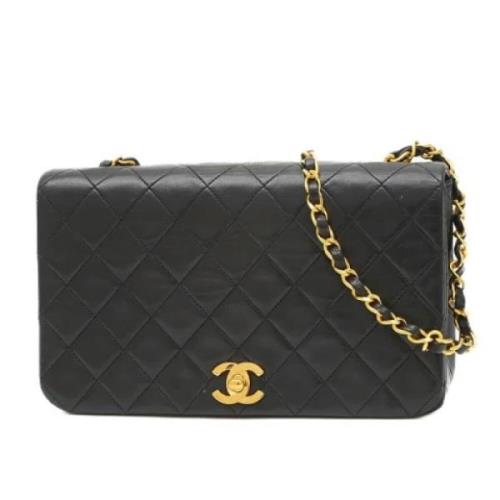 Chanel Vintage Pre-owned Laeder chanel-vskor Black, Dam