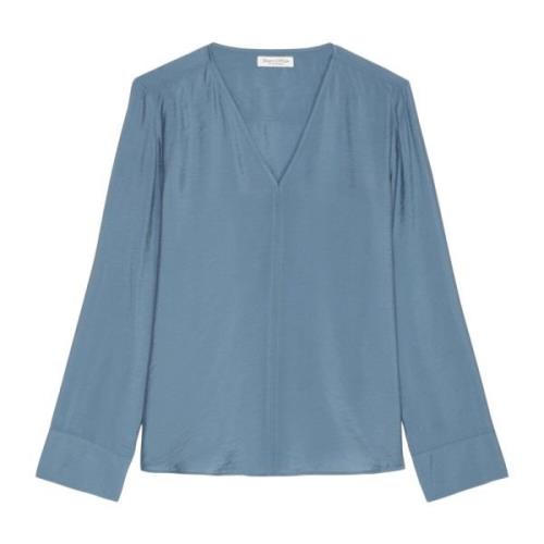 Marc O'Polo Vanlig blus Blue, Dam