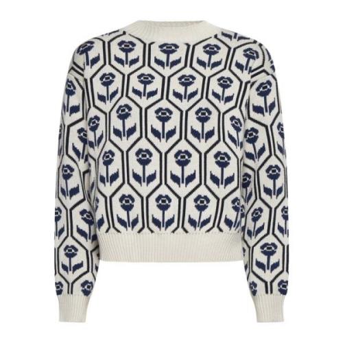 Max Mara Weekend Odeon Sweaters Kollektion White, Dam