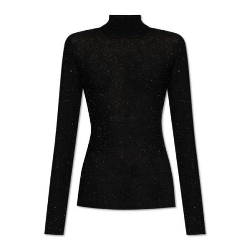 Fabiana Filippi Ull Turtleneck Black, Dam