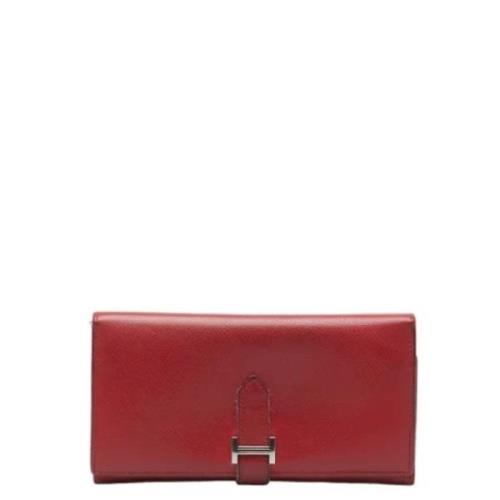 Hermès Vintage Pre-owned Canvas plnbcker Red, Dam