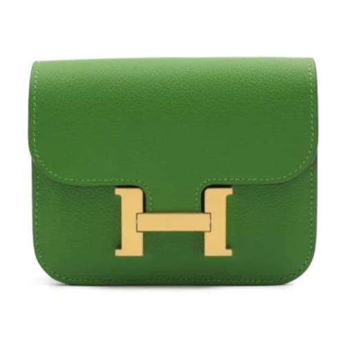 Hermès Vintage Pre-owned Canvas plnbcker Green, Dam