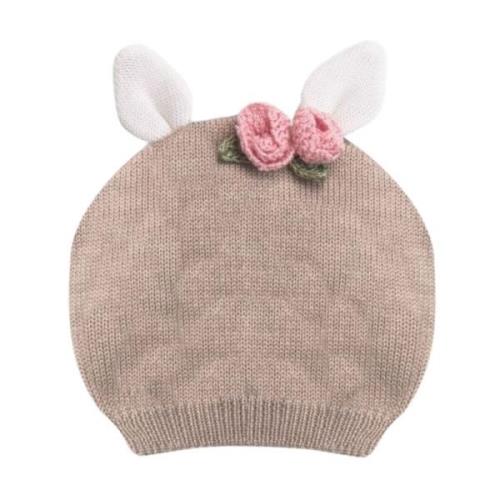 Marlu Stickad Dove Grey Beanie Mössa Gray, Dam