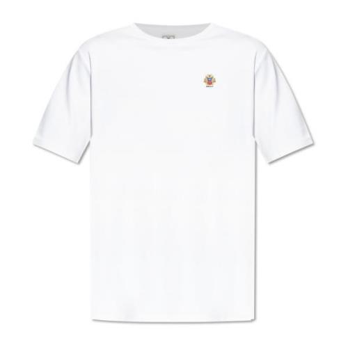 Bally T-shirt med logotyp White, Herr