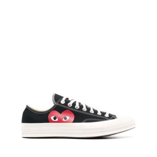 Comme des Garçons Play Chuck Taylor 1970s Låga Sneakers Black, Herr