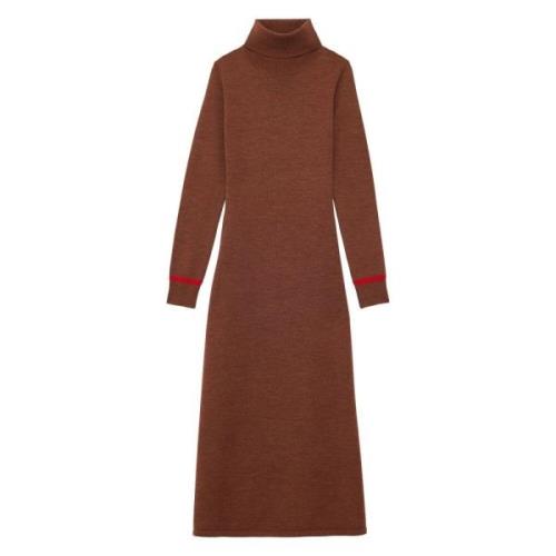 Ines De La Fressange Paris Divine Dress Brown, Dam