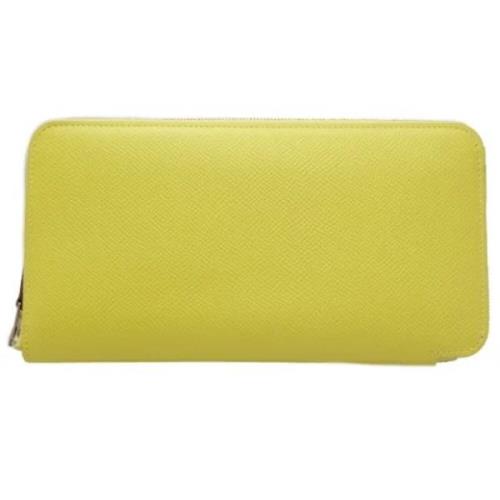 Hermès Vintage Pre-owned Canvas plnbcker Yellow, Dam