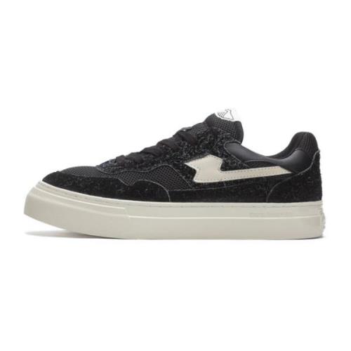 S.w.c. Stepney Workers Club Pearl S-Strike Raw Suede Mix Black, Herr