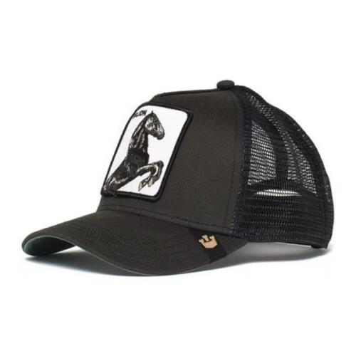 Goorin Bros Marengo Stallion Trucker Cap Black, Herr