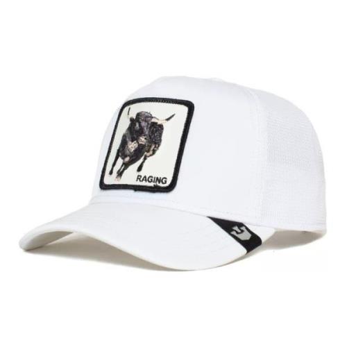 Goorin Bros Vit Toro Platinum Rage Trucker Cap White, Herr