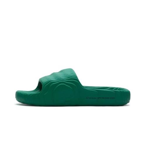 Adidas Adilette Slide Sandaler Green, Herr