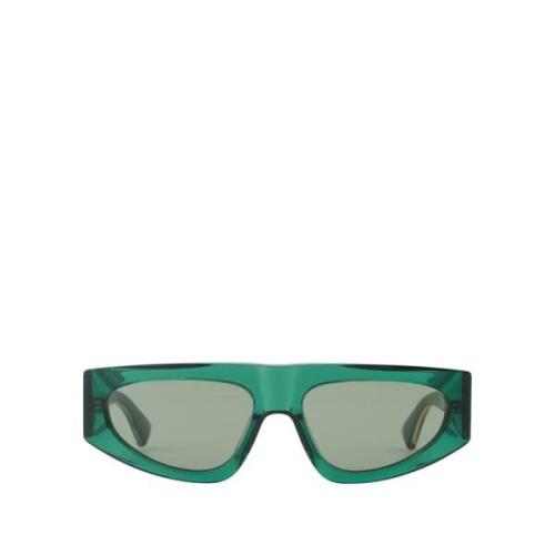 Bottega Veneta Grön Acetat Solglasögon Green, Dam