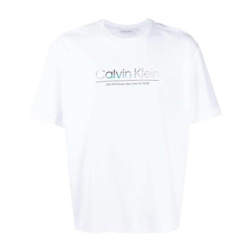 Calvin Klein Kortärmad T-shirt White, Herr