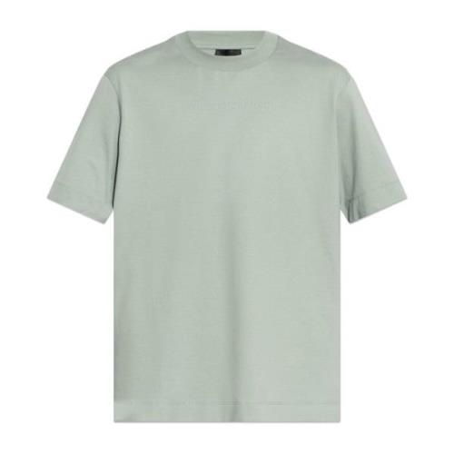 Emporio Armani T-shirt med logotyp Gray, Herr