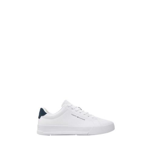 Tommy Hilfiger Vita Sneakers Stiliga Bekväma White, Herr