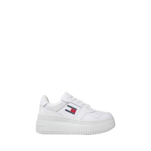 Tommy Hilfiger Vita Sneakers för Kvinnor White, Dam