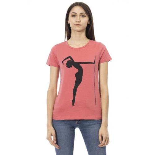 Trussardi T-Shirts Pink, Dam