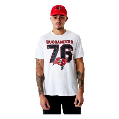 New Era Vit Buccaneers NFL Tee White, Herr