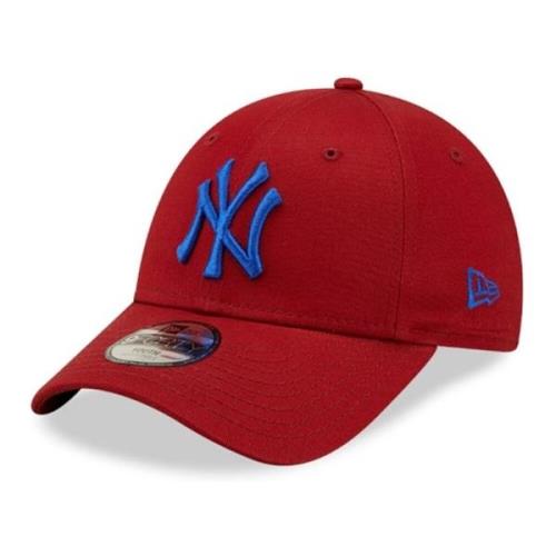 New Era Röd Yankees Ungdomsliga Keps Red, Herr