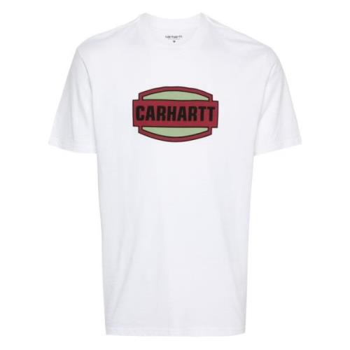 Carhartt Wip Script Logo T-tröja White, Herr