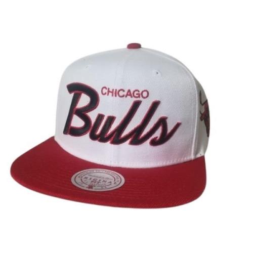 Mitchell & Ness Vit Bulls 94 Draft Snapback Keps Multicolor, Unisex