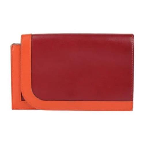 Hermès Vintage Pre-owned Laeder plnbcker Red, Dam