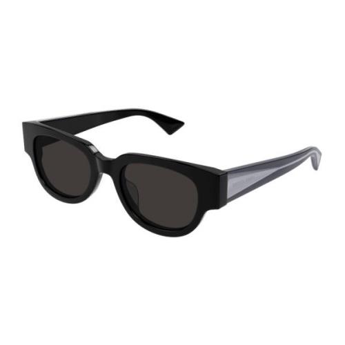 Bottega Veneta Bv1278Sa 001 Sunglasses Black, Dam