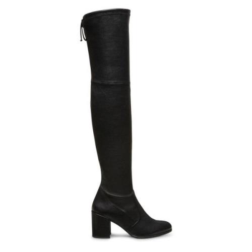 Stuart Weitzman Stretch Över-Knä Stövel Black, Dam