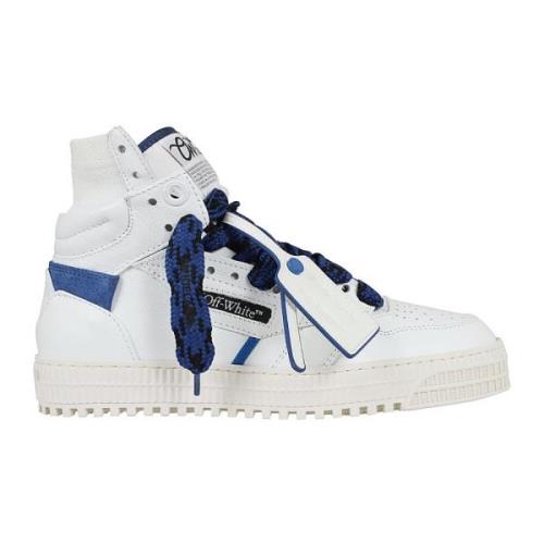 Off White Vita Lädersneakers White, Herr