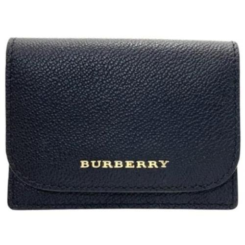 Burberry Vintage Pre-owned Laeder plnbcker Black, Dam