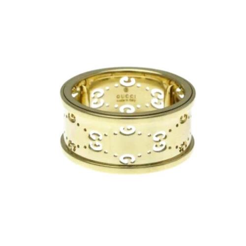 Gucci Vintage Pre-owned Guld ringar Yellow, Dam