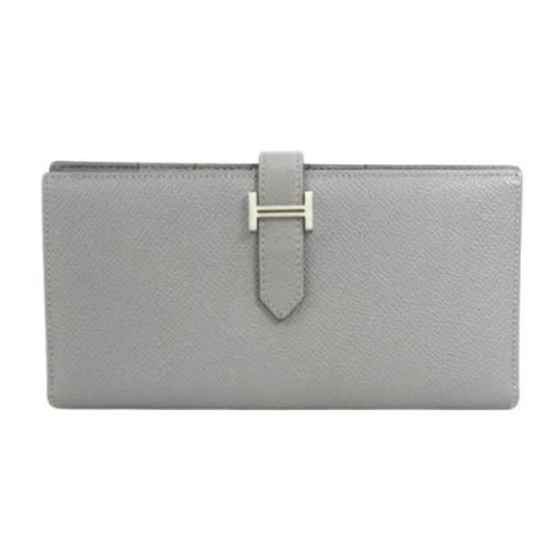 Hermès Vintage Pre-owned Laeder plnbcker Gray, Unisex