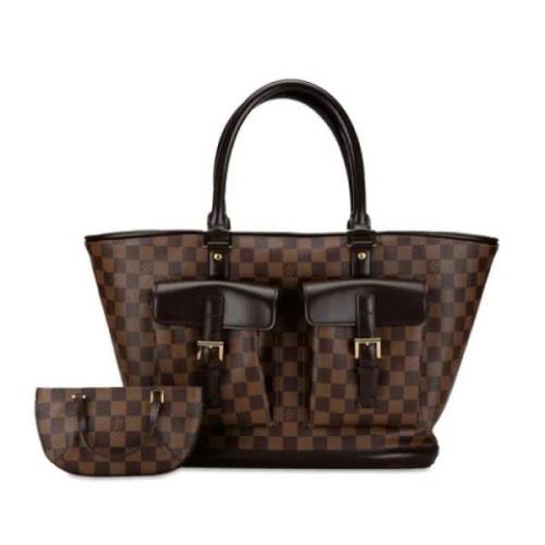 Louis Vuitton Vintage Pre-owned Canvas louis-vuitton-vskor Brown, Dam