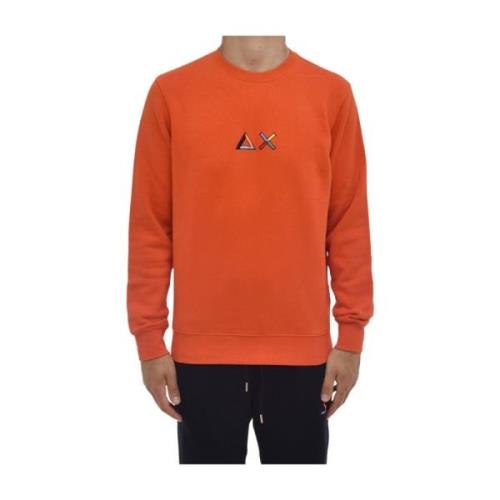 Sun68 Rundhalsad sweatshirt Orange, Herr