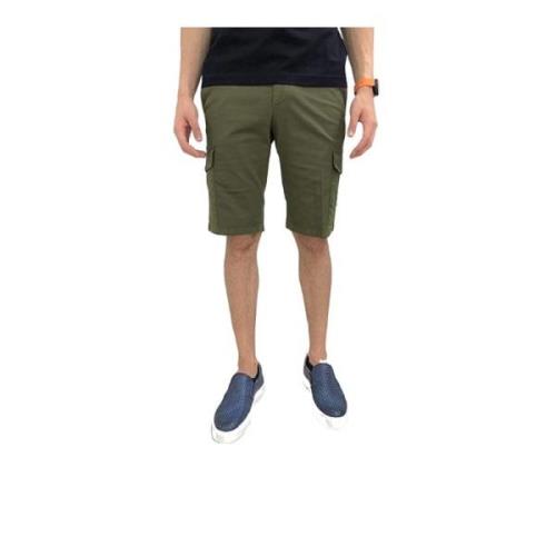 Alviero Martini 1a Classe Bermuda Shorts Green, Herr