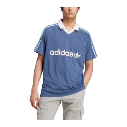 Adidas Pinstripe Jersey Blue, Herr