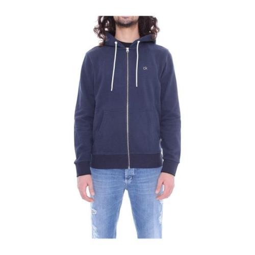 Calvin Klein Sweatshirt med dragkedja Blue, Herr