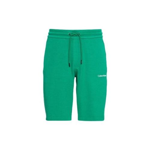 Calvin Klein Snygga Bermuda Shorts för Sommaren Green, Herr