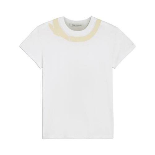 Trussardi T-Shirts White, Dam