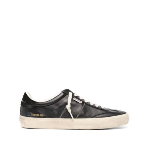 Golden Goose Svarta Sneakers med Stjärnpatch Black, Herr