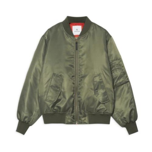 Anine Bing Army Green Leon Bomberjacka Green, Dam