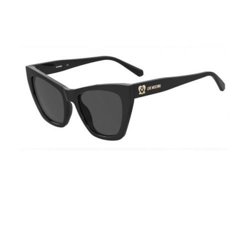 Love Moschino Trendiga Solglasögon Mol070/S 807 Black, Unisex