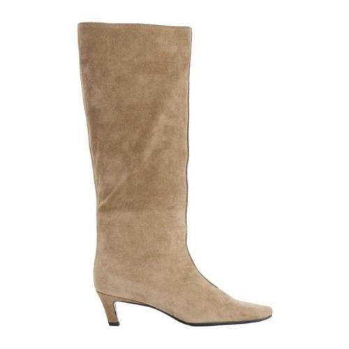 TotêMe Karamell Wide Shaft Boot Beige, Dam