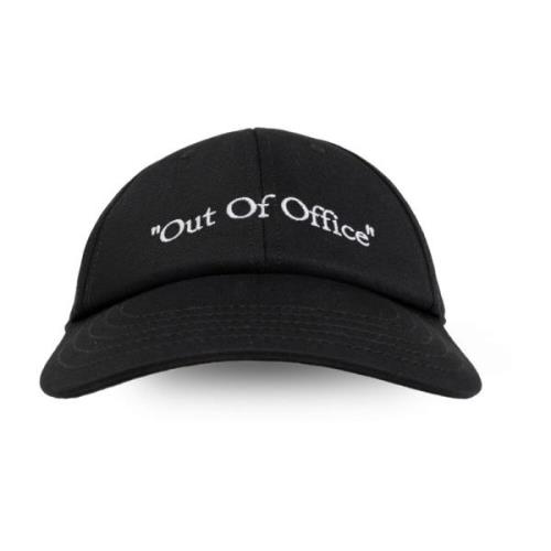 Off White Baseball Cap Black, Dam