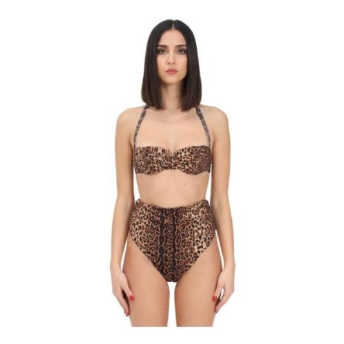 F**k Bikini 2-Delat Set Brown, Dam