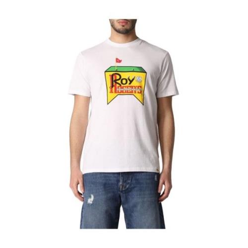 Roy Roger's T-Shirts White, Herr