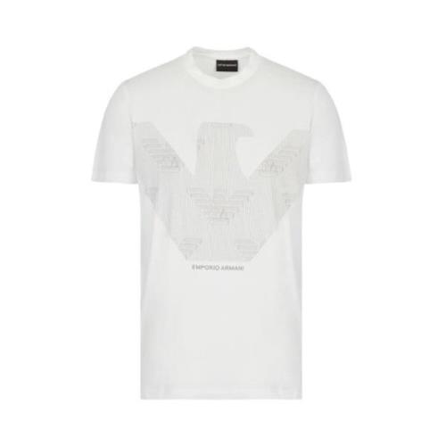 Emporio Armani Kortärmad T-shirt White, Herr