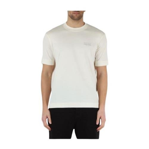 Emporio Armani Kortärmad T-shirt Beige, Herr