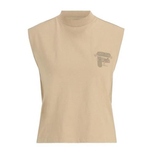 Fila Dam Tanktop, Modell Badow Faw0441 Beige, Dam