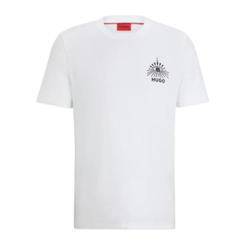 Hugo Boss Kortärmad T-shirt White, Herr